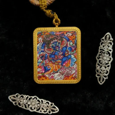 Six-Armed Mahakala All-Powerful Thangka