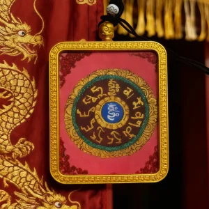 Six-Syllable Mantra Mandala Energy Thangka